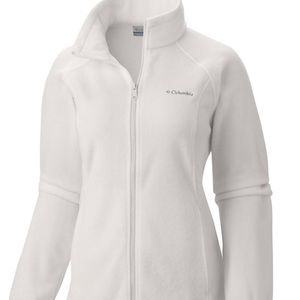 White Columbia coat size medium